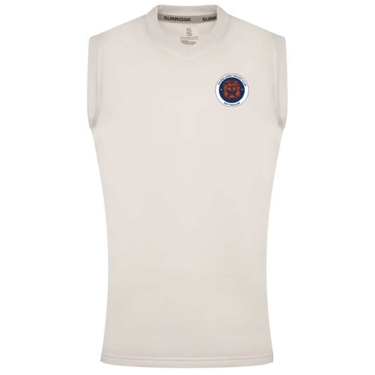 BLAST SLEEVELESS WOMENS SWEATER-Ivory