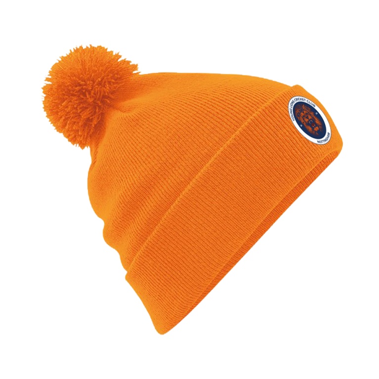 Original Pom Pom Beanie : Orange
